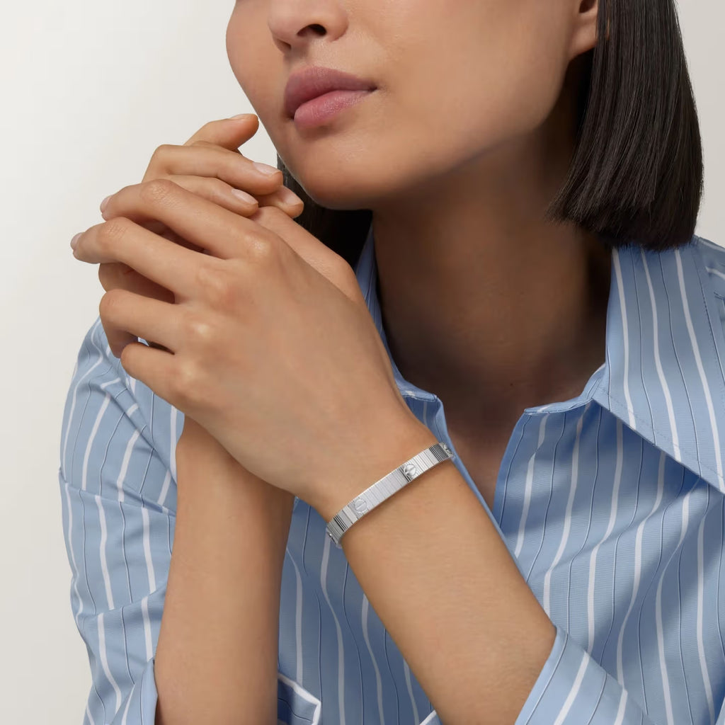 BRACELET CARTIER LOVE UNLIMITED SOUPLE WHITE GOLD