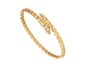 BRACELET BVLGARI SERPENTI SEMI DIAMONDS GOLD