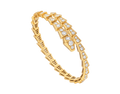 BRACELET BVLGARI SERPENTI VIPER DIAMONDS GOLD