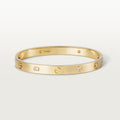 BRACELET CARTIER LOVE GOLD 4 DIAMONDS