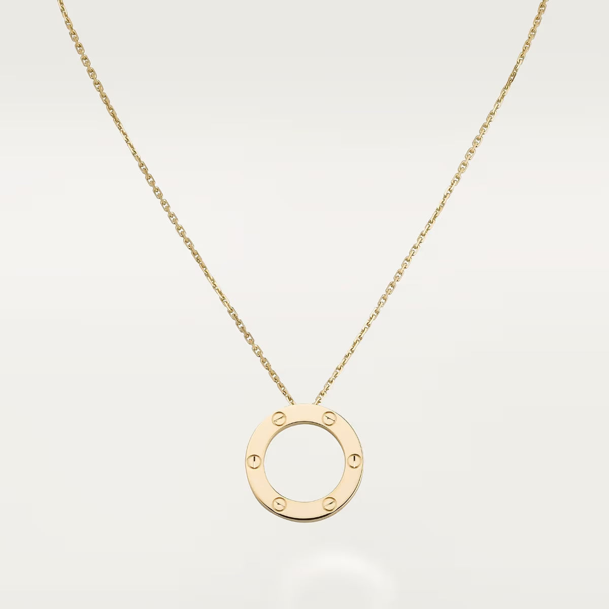 COLLIER CARTIER PENDENTIF LOVE GOLD