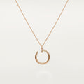 COLLIER CARTIER PENDENTIF JUST UN CLOU DIAMANTS ROSE GOLD