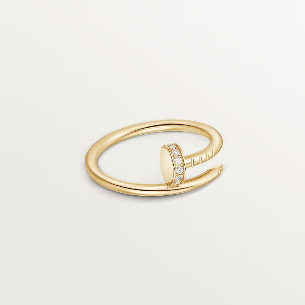 BAGUE CARTIER JUSTE UN CLOU MODÈLE CLASSIQUE DIAMANTS GOLD