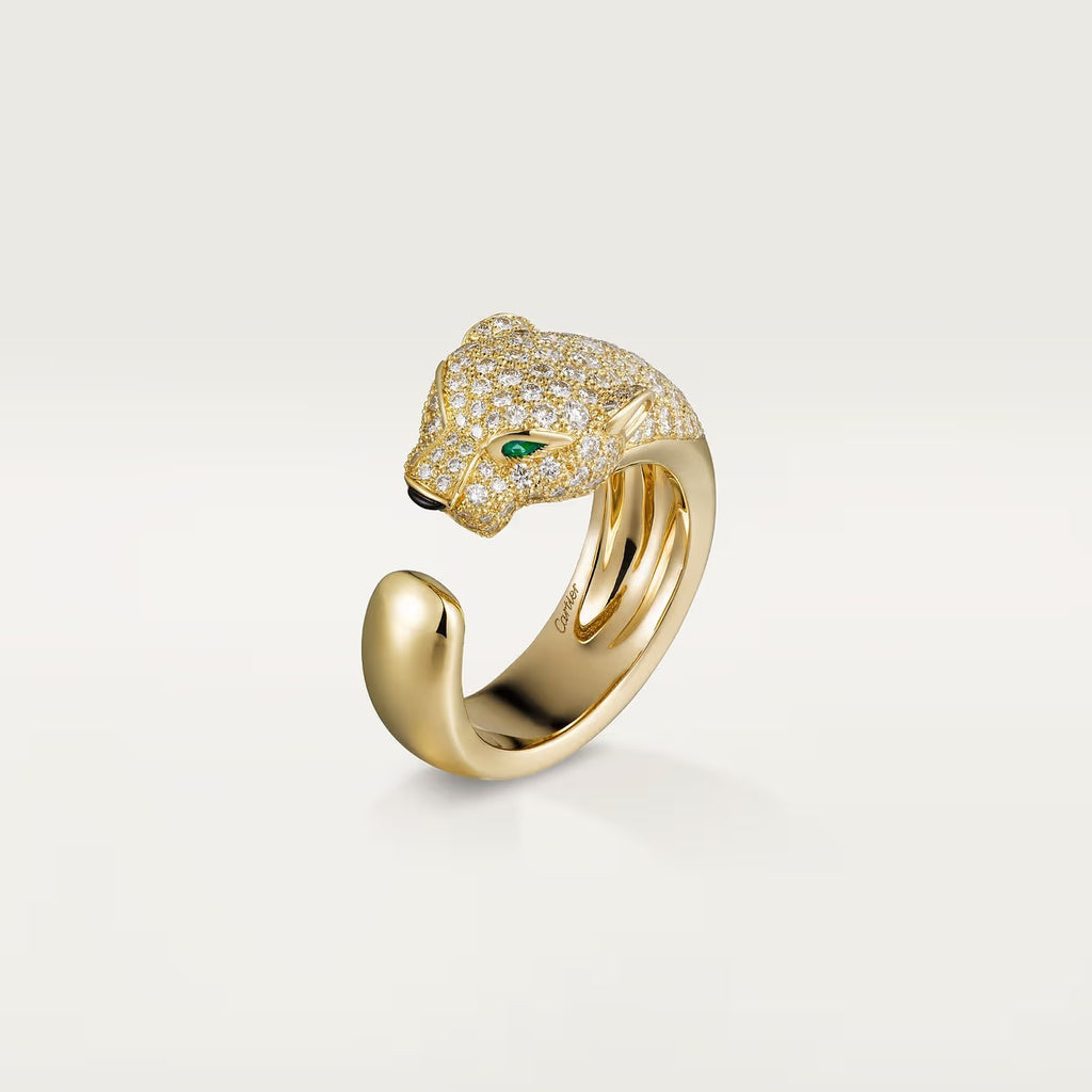 BAGUE CARTIER PANTHERE GOLD