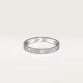 BAGUE CARTIER LOVE PETIT MODÈLE PAVÉ WHITE GOLD