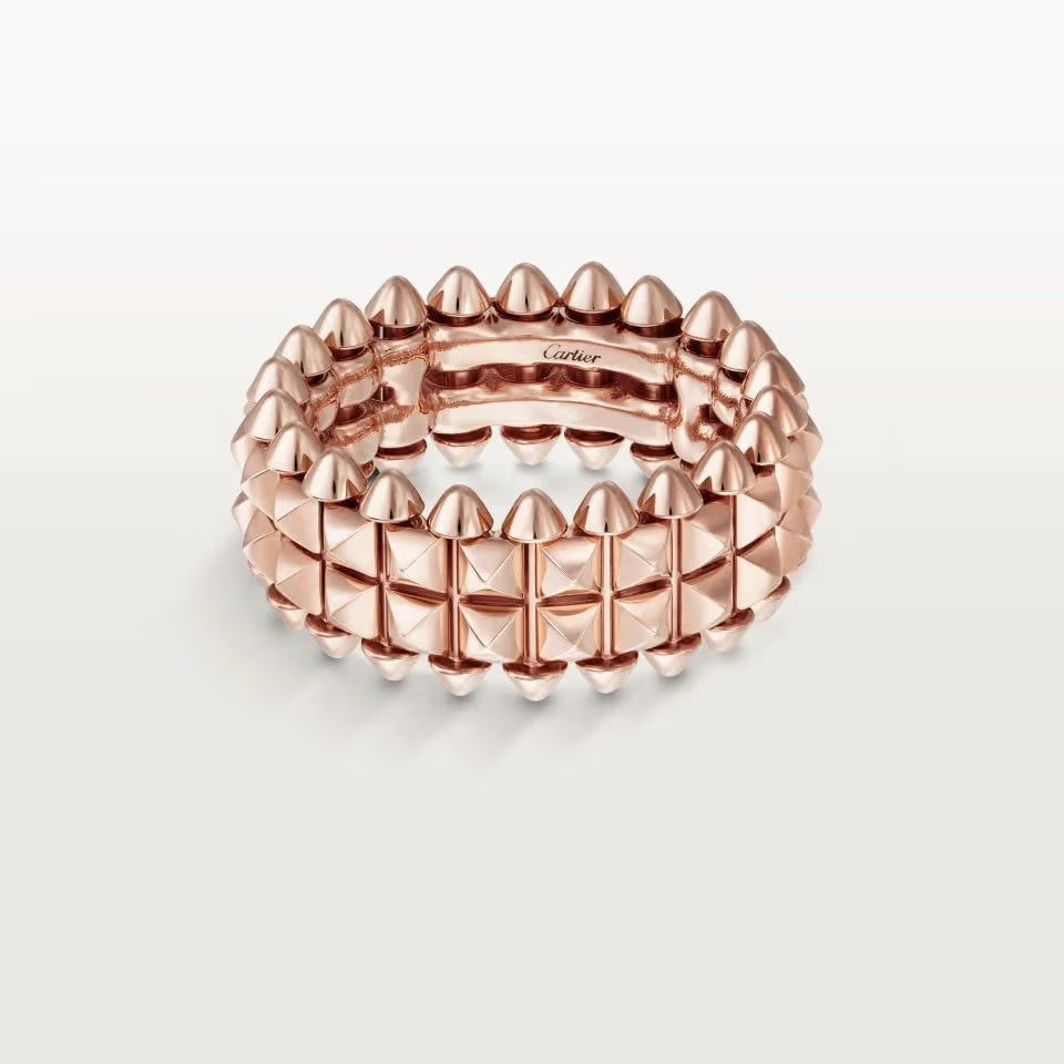 BAGUE CARTIER CLASH DOUBLE ROSE GOLD