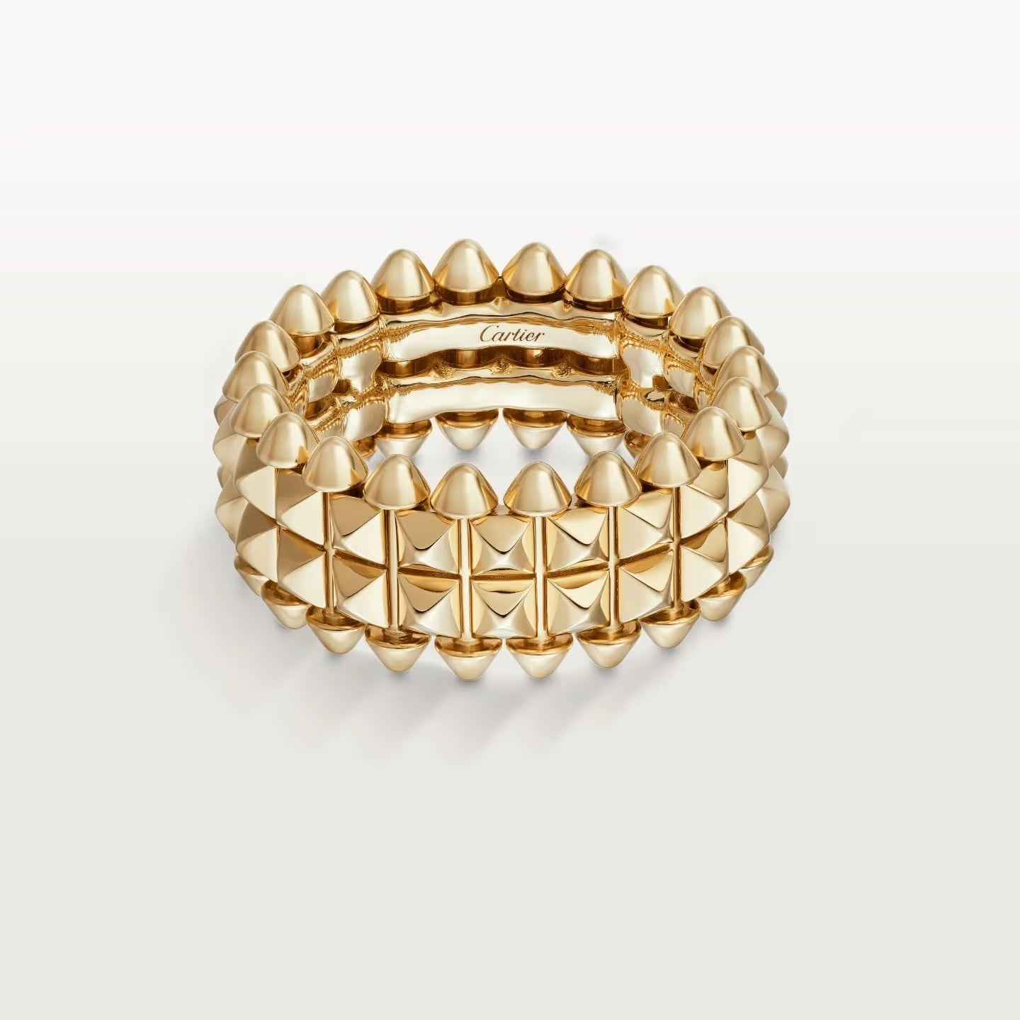 BAGUE CARTIER CLASH DOUBLE GOLD