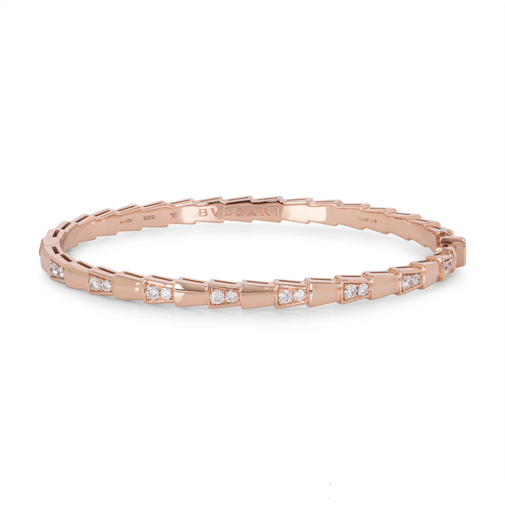 BRACELET BVLGARI SERPENTI DIAMOND ROSE GOLD
