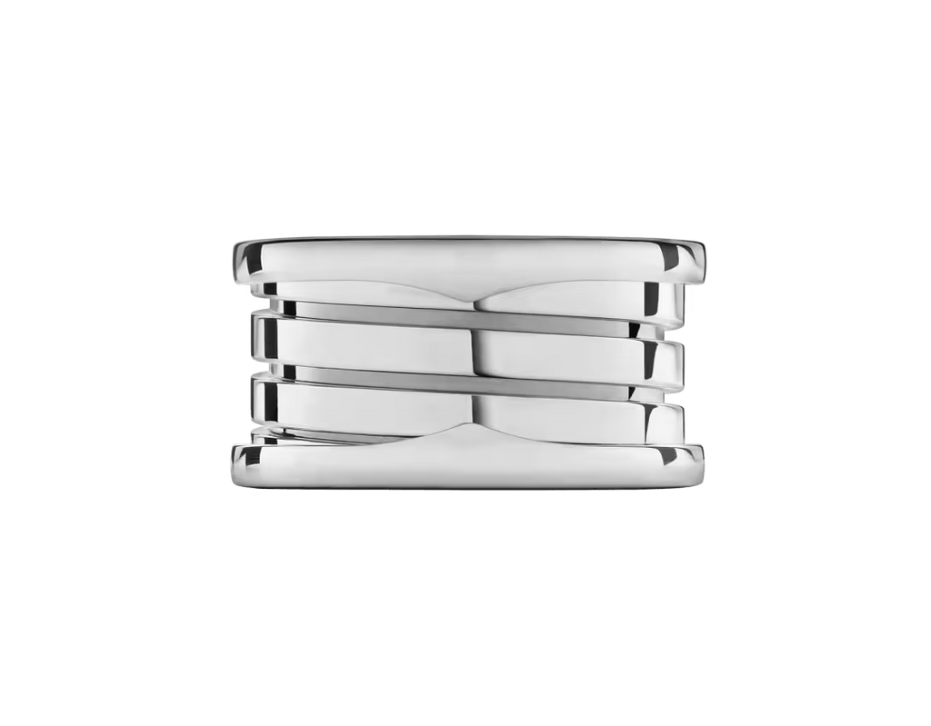 BAGUE BVLGARI B.ZERO1 WHITE-GOLD