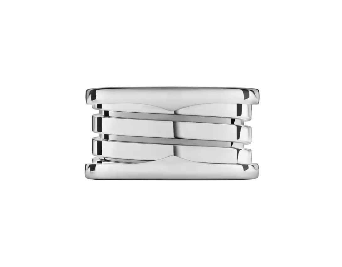 BAGUE BVLGARI B.ZERO1 WHITE-GOLD