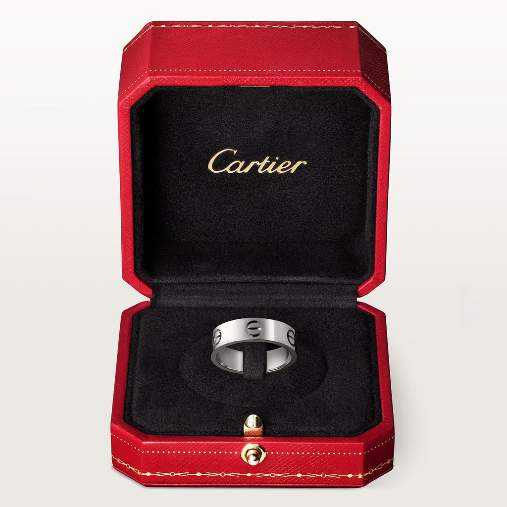 BAGUE CARTIER LOVE MODÈLE CLASSIQUE WHITE GOLD