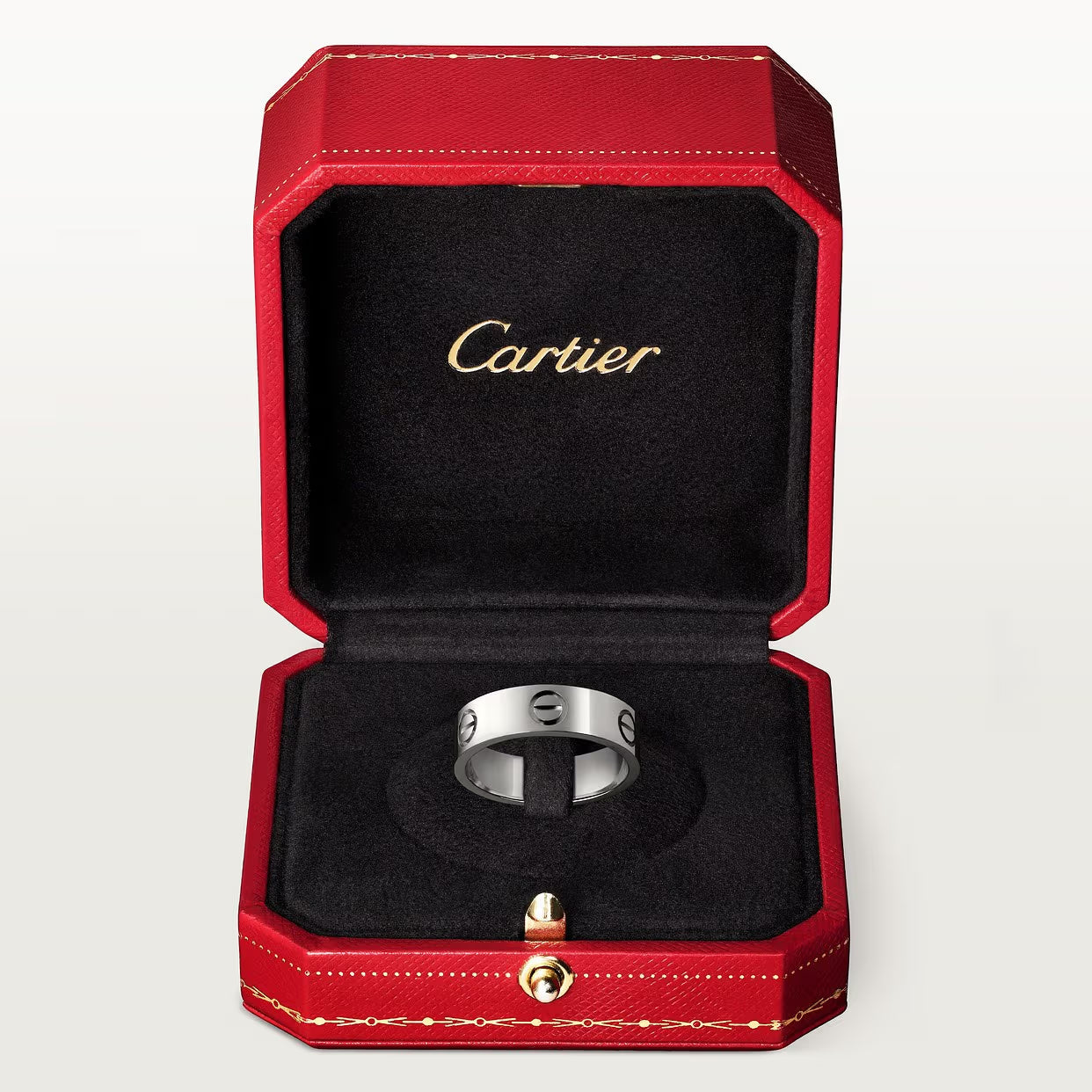 BAGUE CARTIER LOVE MODÈLE CLASSIQUE WHITE GOLD