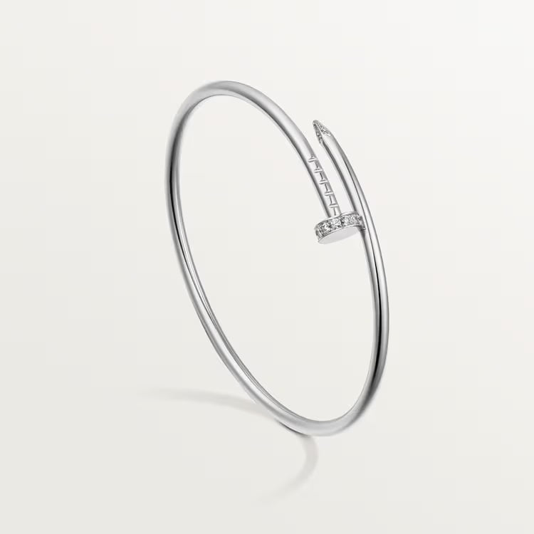 BRACELET CARTIER JUSTE UN CLOU PETIT MODÉLE DIAMANTS WHITE GOLD
