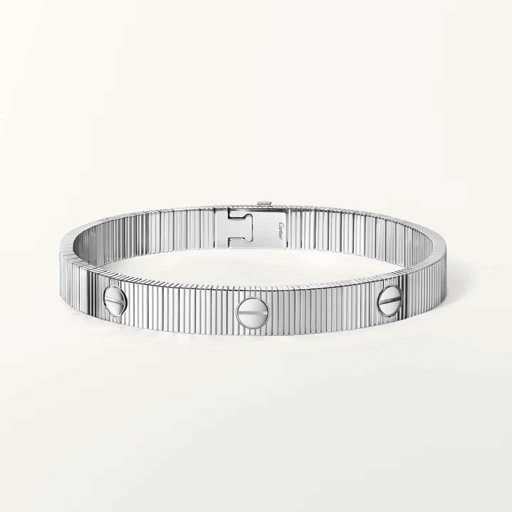 BRACELET CARTIER LOVE UNLIMITED SOUPLE WHITE GOLD