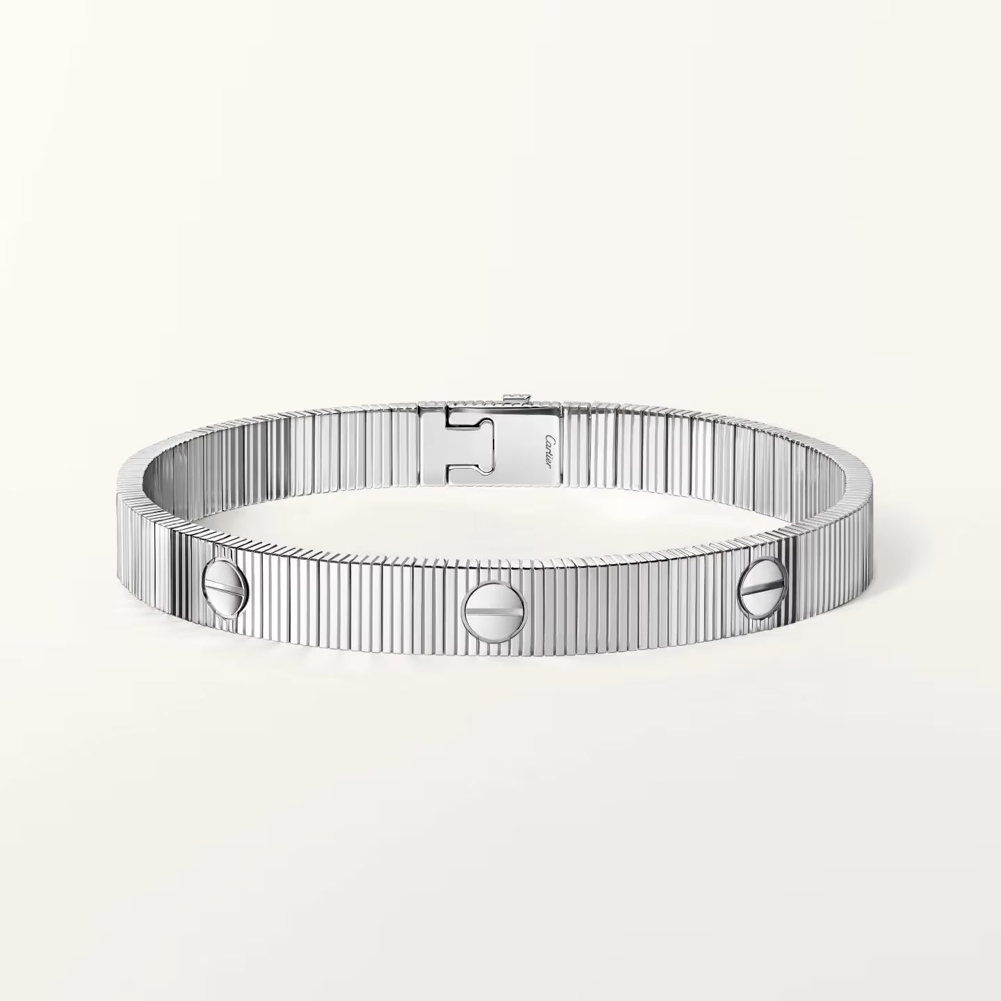 BRACELET CARTIER LOVE UNLIMITED SOUPLE WHITE GOLD
