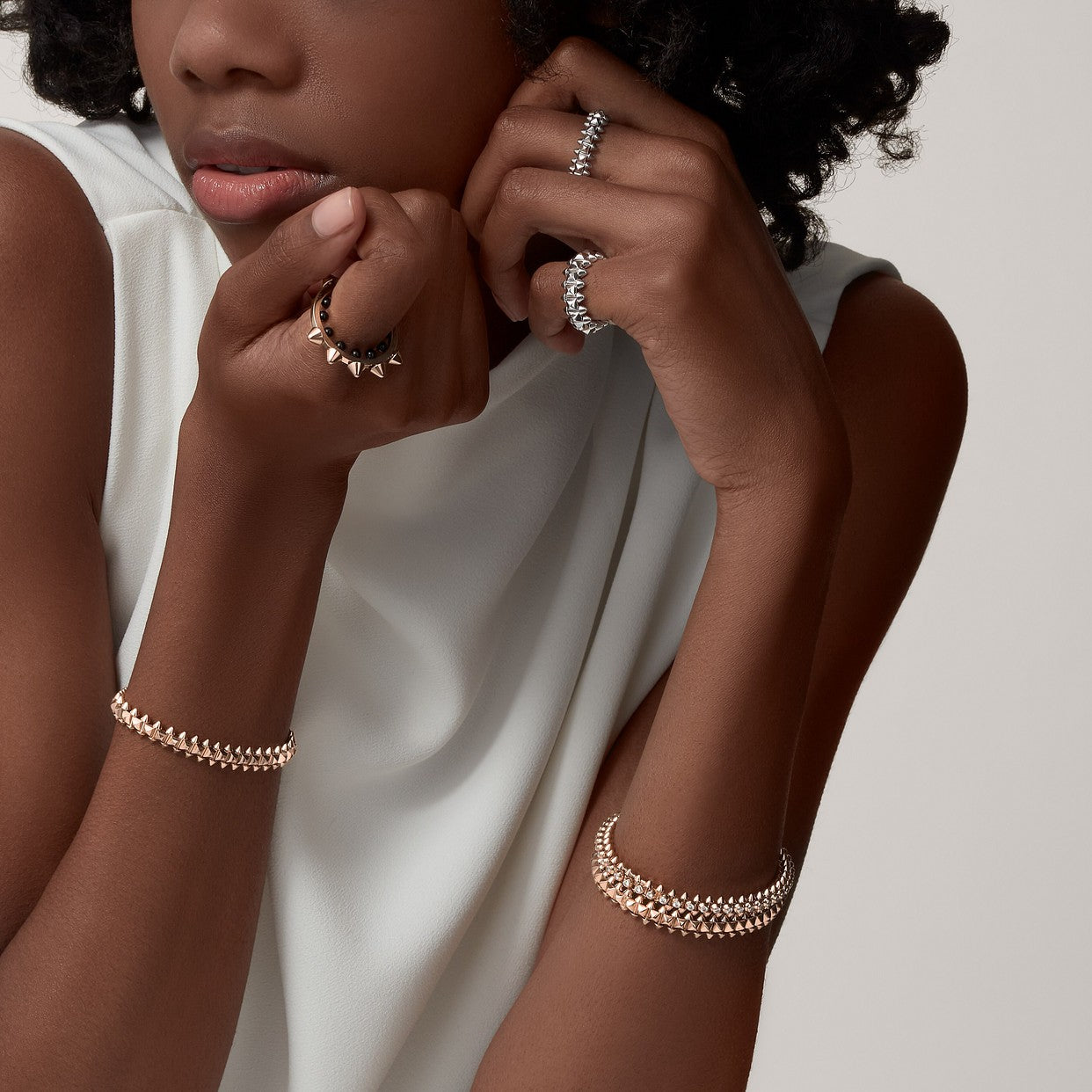 BAGUE CARTIER CLASH WHITE GOLD