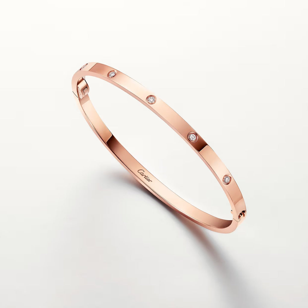 BRACELET CARTIER LOVE PETIT 4 DIAMONDS