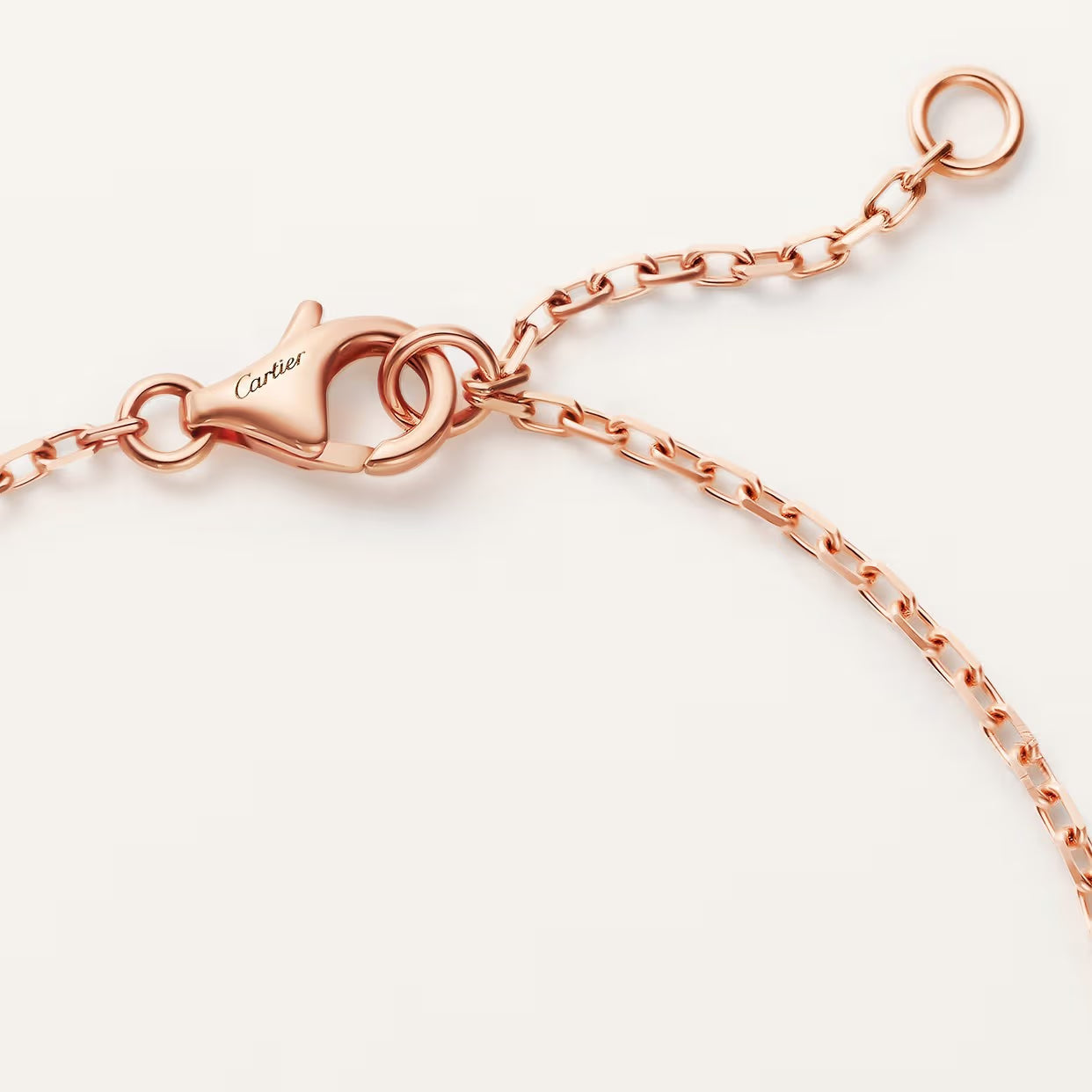 GOURMETTE CARTIER LOVE SEMI PAVE