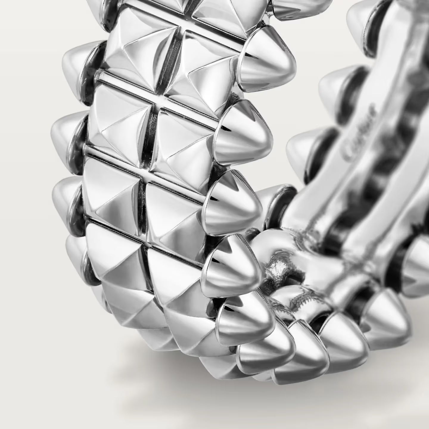 BAGUE CARTIER CLASH DOUBLE WHITE GOLD