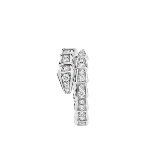 BAGUE BVLGARI SERPENTI VIPER DIAMANTS WHITE GOLD