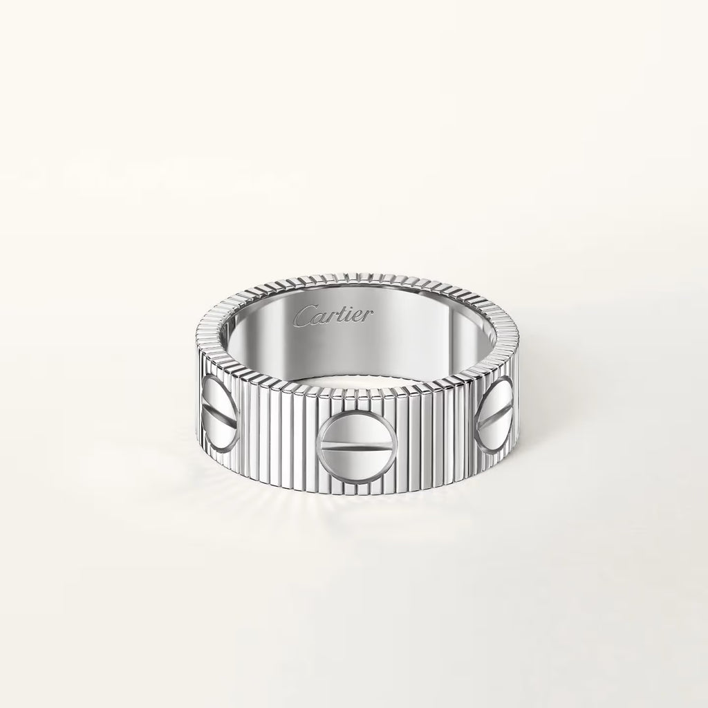 BAGUE CARTIER LOVE UNLIMITED WHITE GOLD