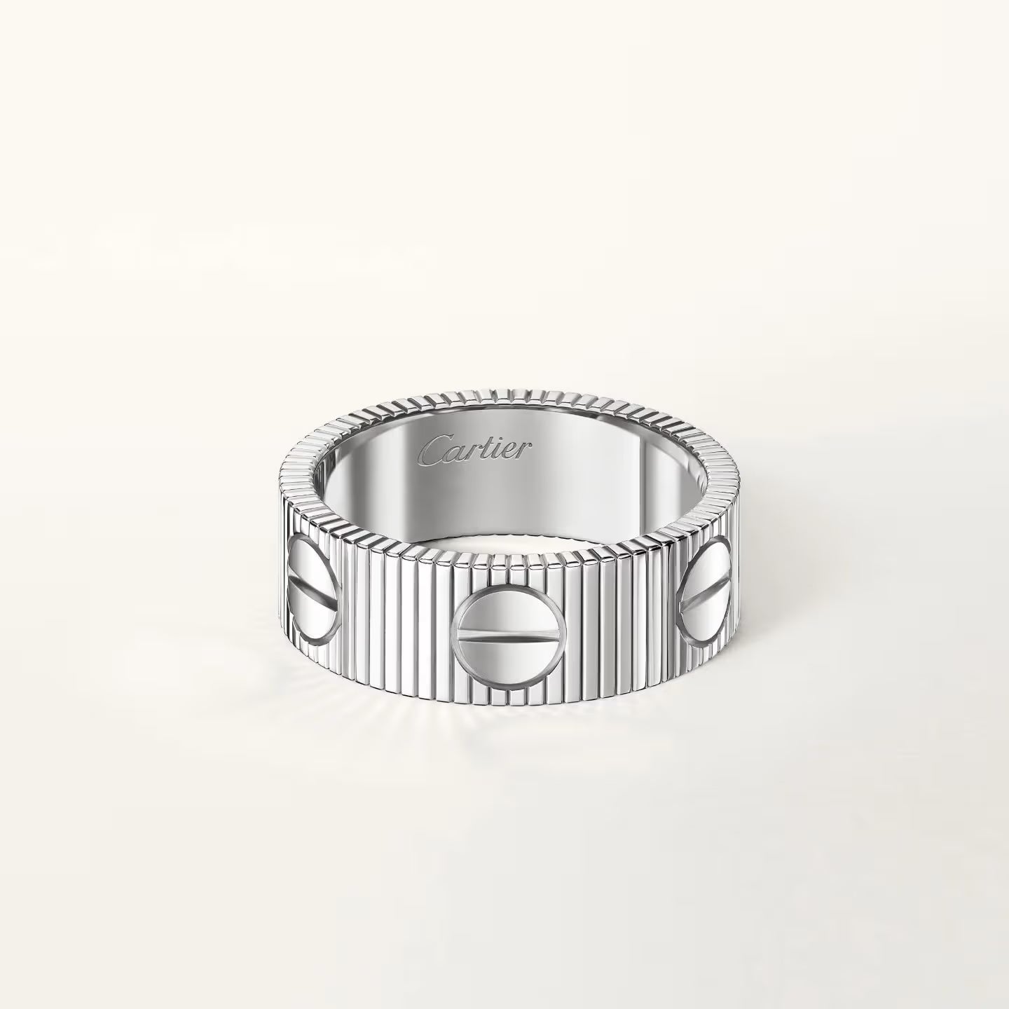 BAGUE CARTIER LOVE UNLIMITED WHITE GOLD