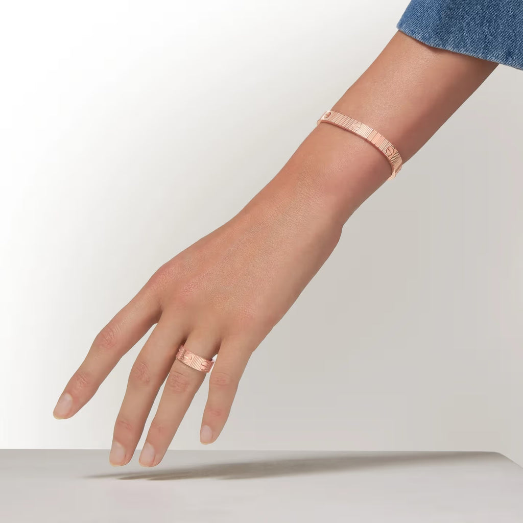 BAGUE CARTIER LOVE UNLIMITED ROSE GOLD
