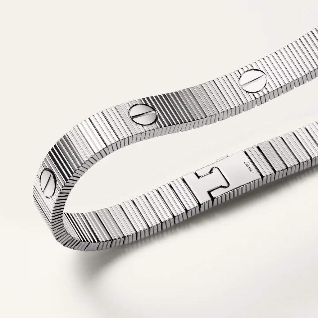 BRACELET CARTIER LOVE UNLIMITED SOUPLE WHITE GOLD