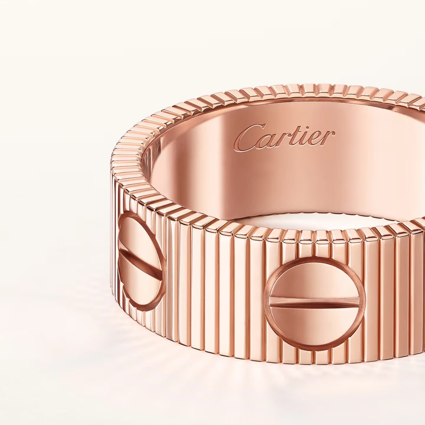 BAGUE CARTIER LOVE UNLIMITED ROSE GOLD