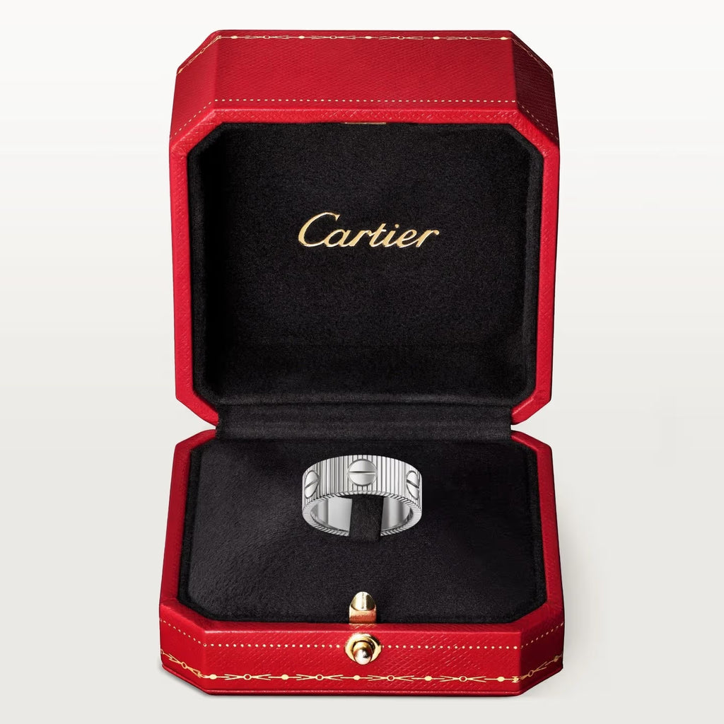 BAGUE CARTIER LOVE UNLIMITED WHITE GOLD