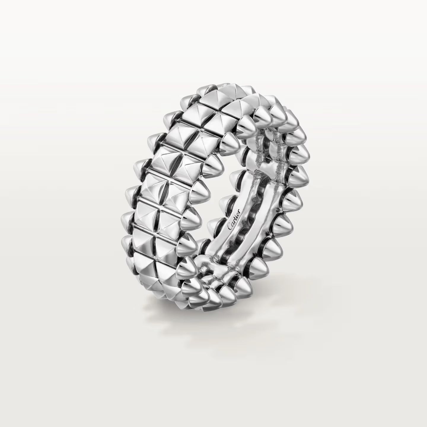 BAGUE CARTIER CLASH DOUBLE WHITE GOLD