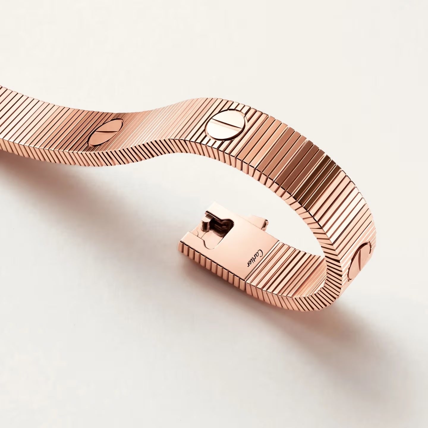 BRACELET CARTIER LOVE UNLIMITED SOUPLE ROSE GOLD