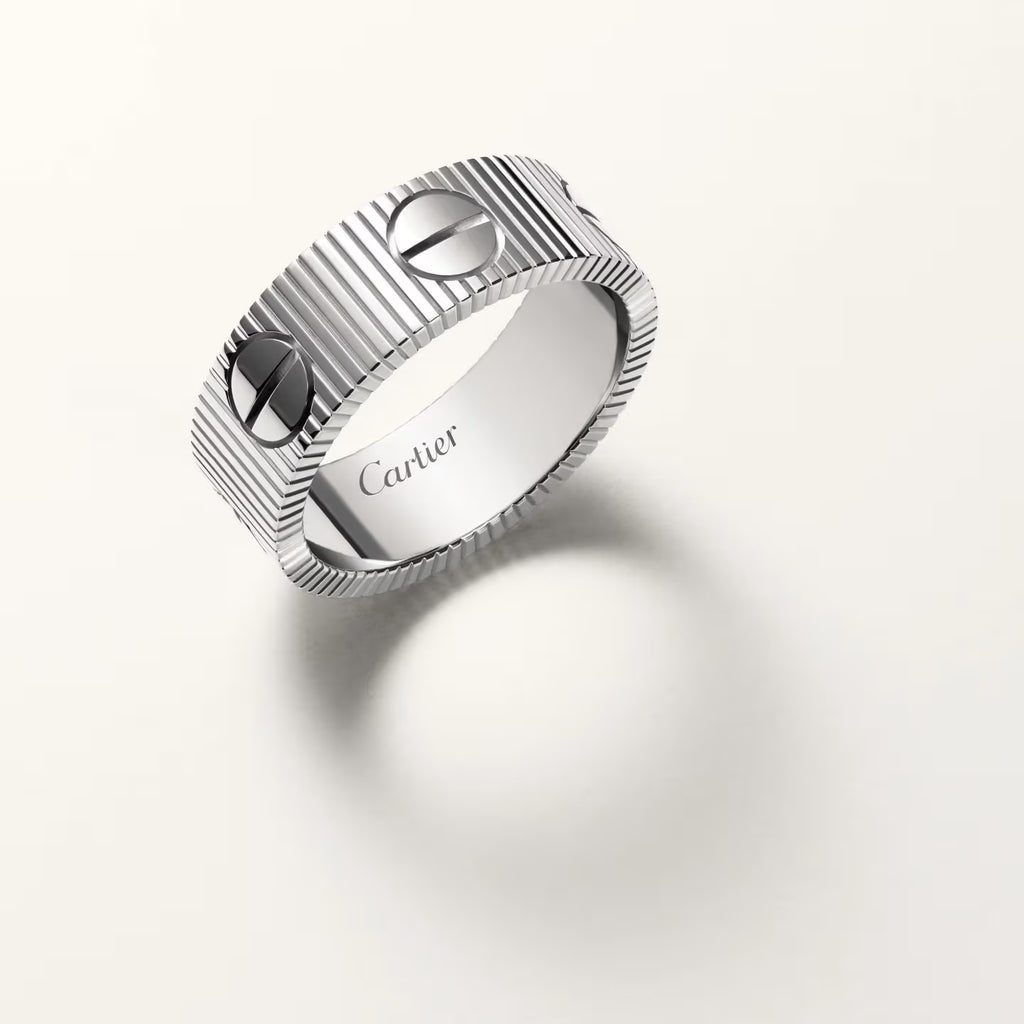 BAGUE CARTIER LOVE UNLIMITED WHITE GOLD