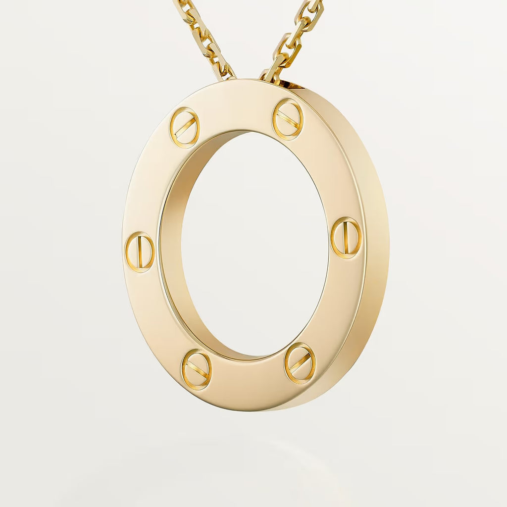 COLLIER CARTIER PENDENTIF LOVE GOLD