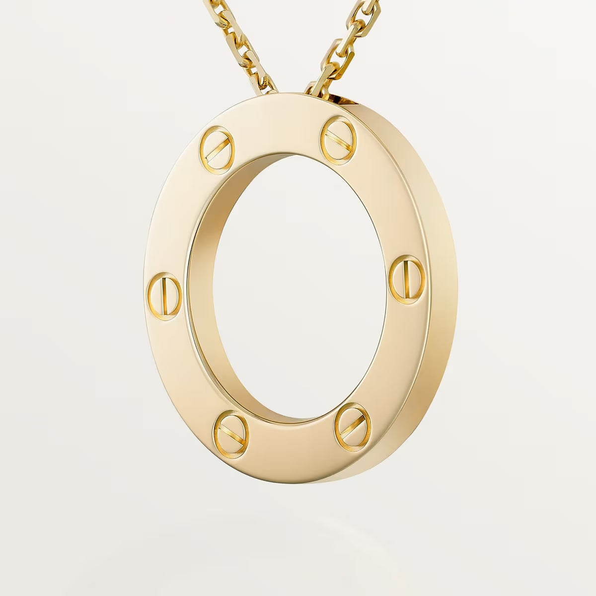 COLLIER CARTIER PENDENTIF LOVE GOLD