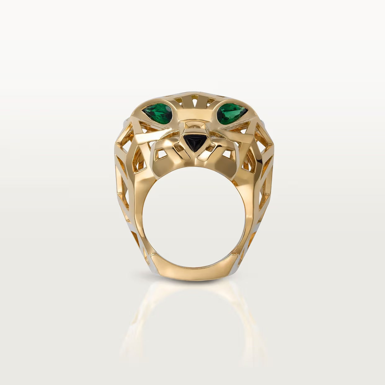 BAGUE PANTHERE DE-CARTIER-GOLD