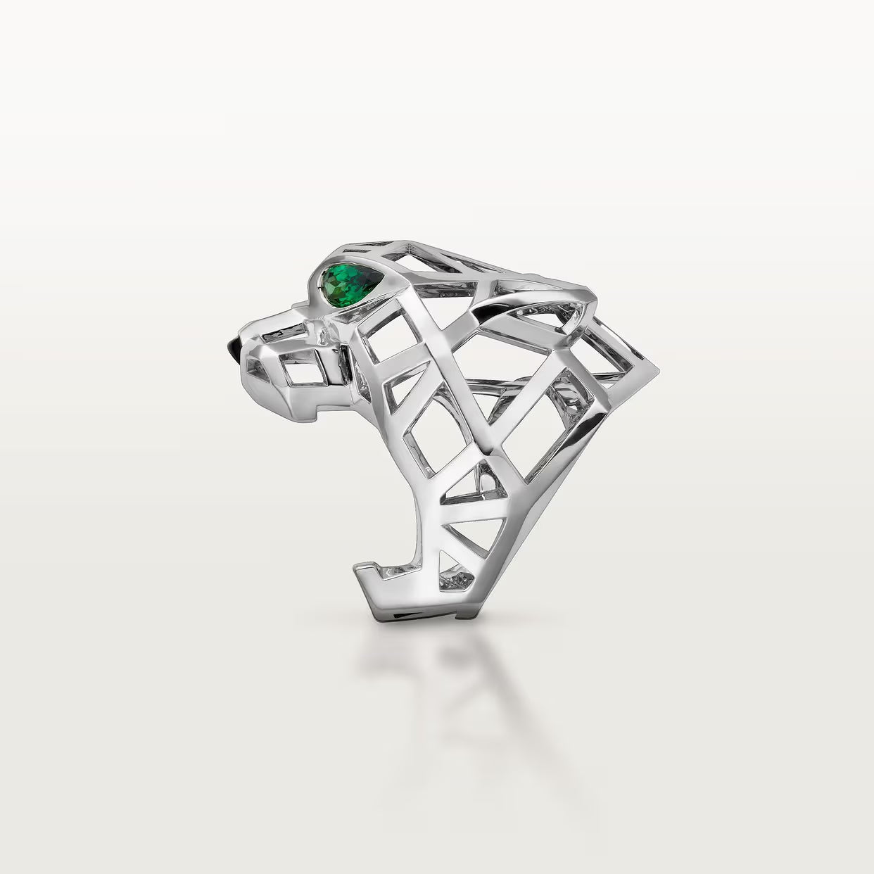 BAGUE PANTHERE DE CARTIER-WHITE-GOLD