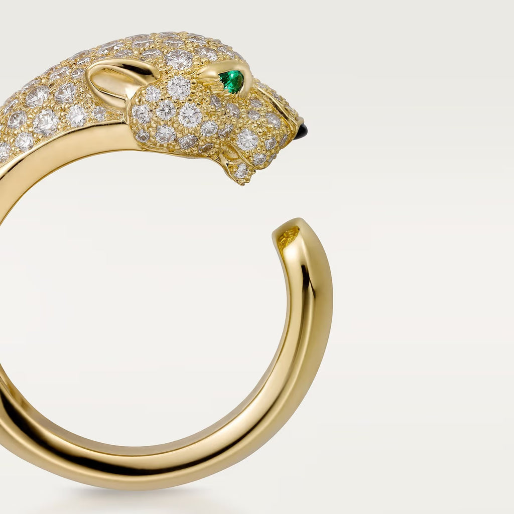 BAGUE CARTIER PANTHERE GOLD