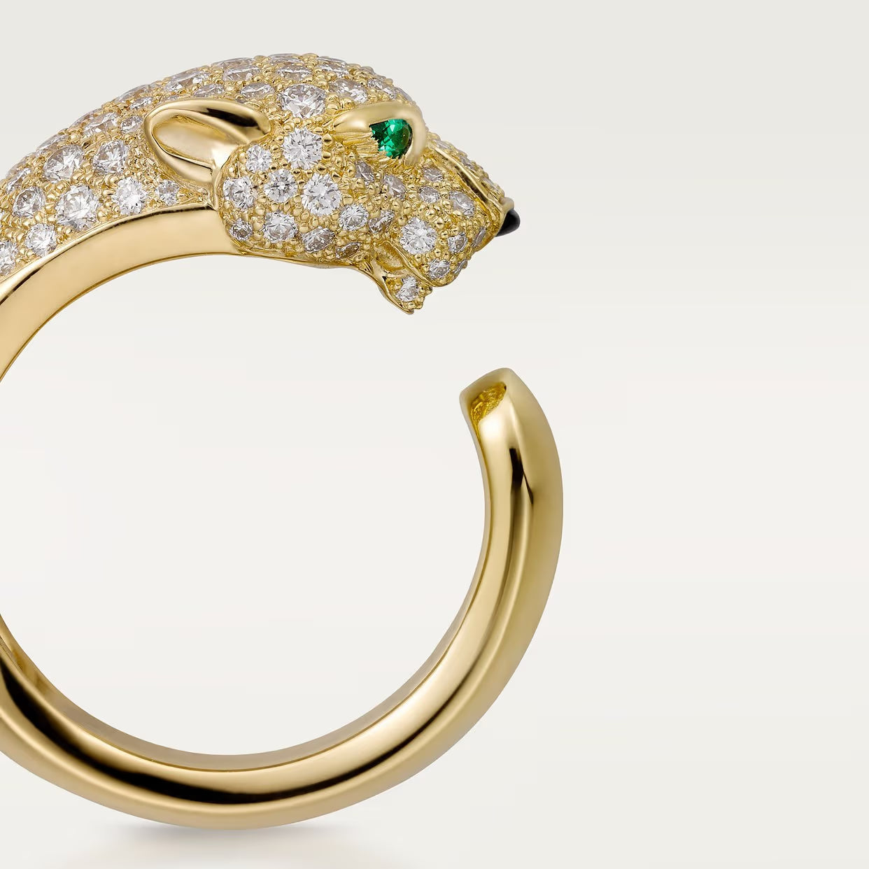BAGUE CARTIER PANTHERE GOLD