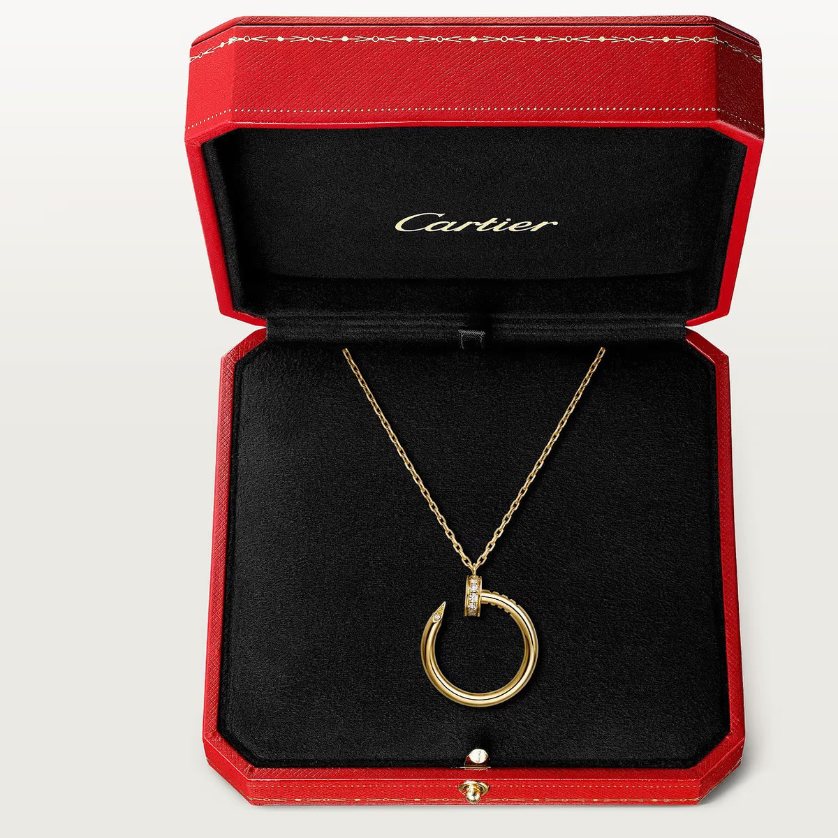 COLLIER CARTIER PENDENTIF JUST UN CLOU DIAMANTS GOLD