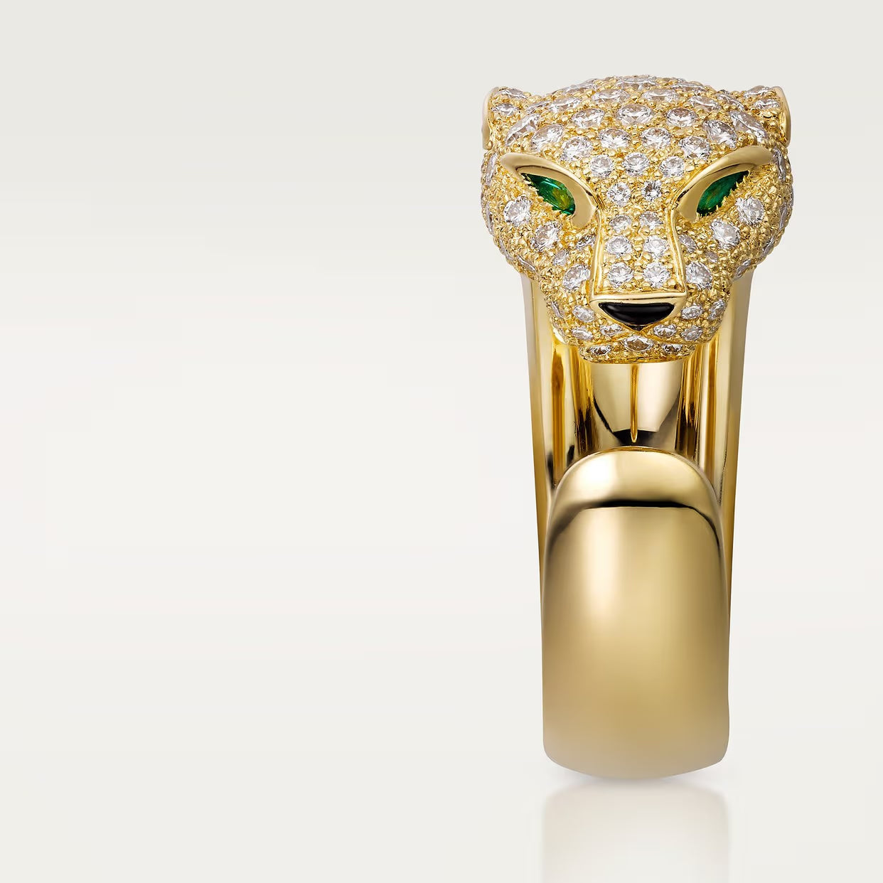 BAGUE CARTIER PANTHERE GOLD