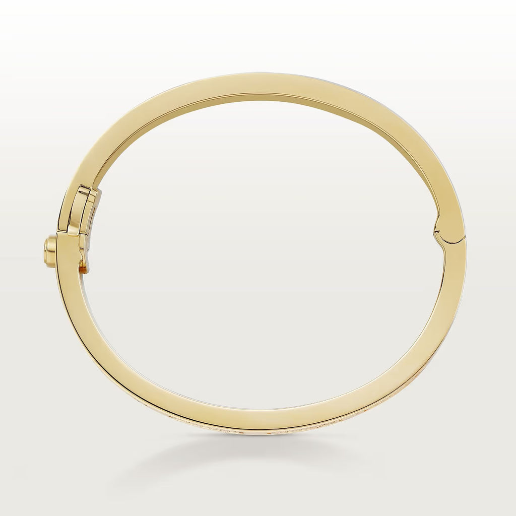 BRACELET CARTIER LOVE MODÉLE CLASSIQUE PAVÉ GOLD