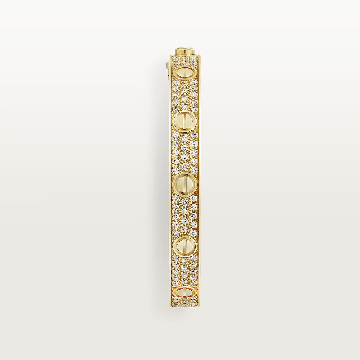 BRACELET CARTIER LOVE MODÉLE CLASSIQUE PAVÉ GOLD