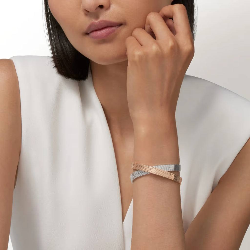 BRACELET CARTIER LOVE UNLIMITED SOUPLE ROSE GOLD